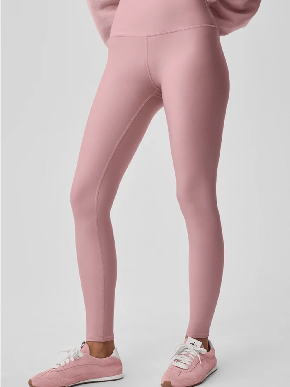 ALO Yoga Ballet Pink High-Rise Leggings